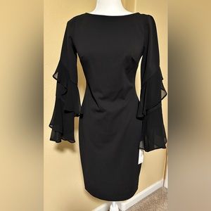 New Calvin Klein black dress size 2